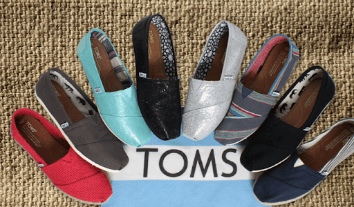 Everything about toms shoes-not to miss out at all.